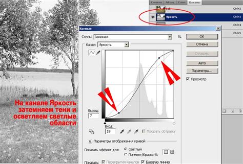 2. Работа с резкостью и деталями