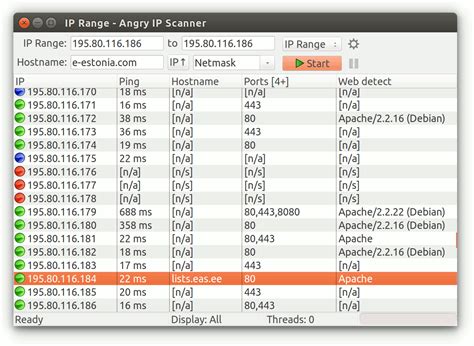 3. Angry IP Scanner