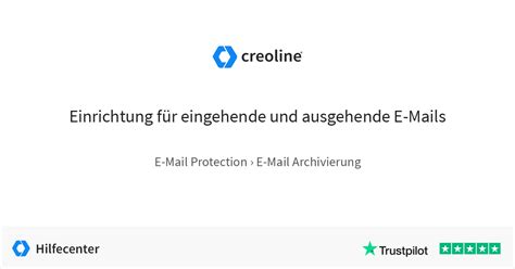 Anpassung der Einstellungen für ausgehende und eingehende E-Mails