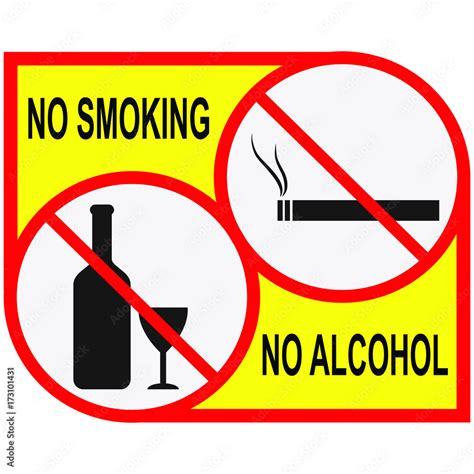 Avoidance of smoking and alcohol