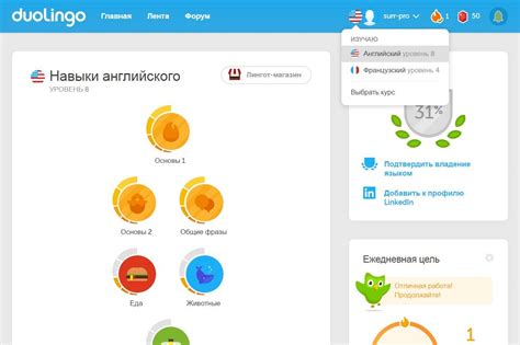 Duolingo: регистрация и создание аккаунта