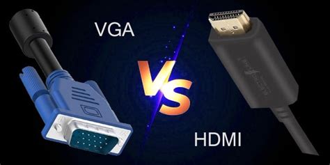 HDMI vs VGA: выбор подключения к компьютеру