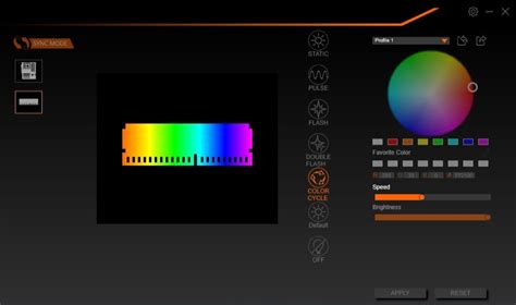 RGB Fusion 2.0: программа для управления подсветкой компьютера