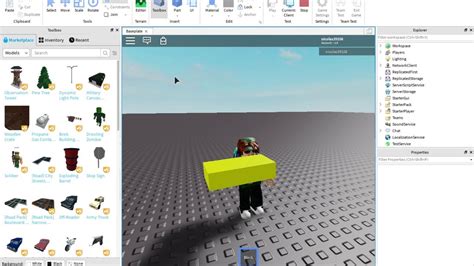 Roblox Studio – инструмент для создания собственных игр и приключений