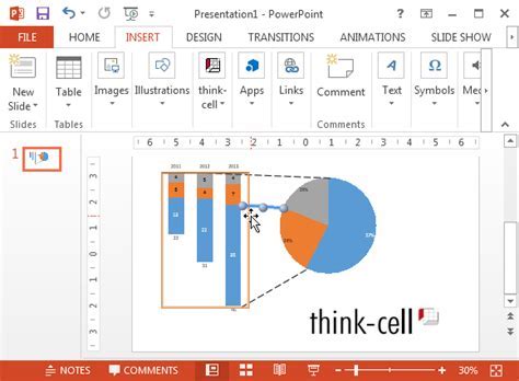 Think Cell: интеграция в PowerPoint для усовершенствования презентаций