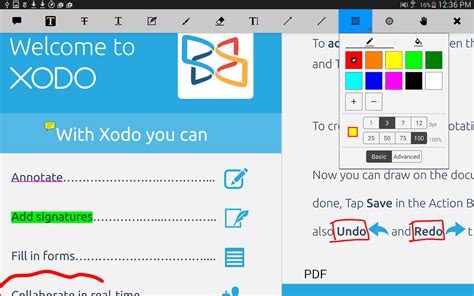 Xodo PDF Reader & Editor: удобное редактирование и просмотр документов